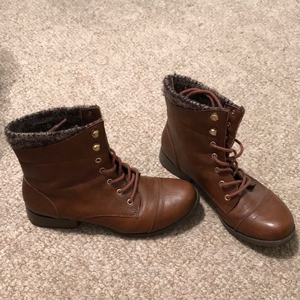 Lace Up combat boots
